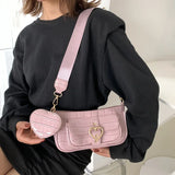 Stone Love Mahjong Bag - Casual Shoulder Messenger Bag for Autumn 2021