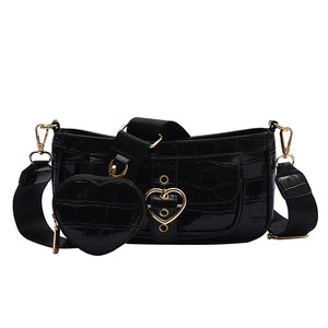 Stone Love Mahjong Bag - Casual Shoulder Messenger Bag for Autumn 2021