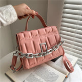 Retro Texture Messenger Bag Women's Shoulder Bag