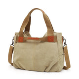 Retro Women Canvas Shoulder Bag Crossbody School Bag
