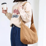 Vintage Canvas Messenger Bag Harajuku Student Shoulder Bag