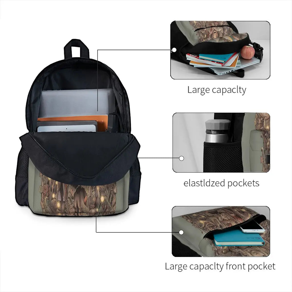 Thra Backpacks Men's & Women's School Bag