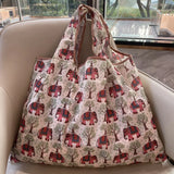 Large Foldable Shopping Bag Eco Waterproof Tote Bag