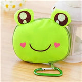 Reusable Folding Shopping Tote Cartoon Animal Design Eco Bag