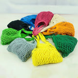 Cotton Net Market Bag with String Grocery Shopper