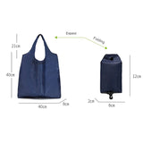 Reusable Grocery Bags Washable Foldable Shopping Tote Bags