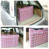 Reusable Plastic Jumbo Laundry Zipped Large Strong Storage Bag
