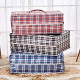 Reusable Plastic Jumbo Laundry Zipped Large Strong Storage Bag
