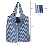 Foldable Tote Bag Portable Cloth Eco Grocery Bag Folding Large Capacity Handbags