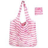 Foldable Tote Bag Portable Cloth Eco Grocery Bag Folding Large Capacity Handbags
