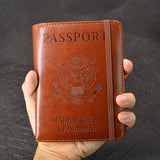 RFID Blocking Passport Cover for Women - US Passport Holder