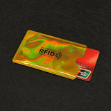 RFID Credit Card Cover Aluminum Foil Wallet