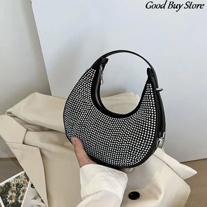 Rhinestone Clutch Evening Party Bags Diamond Wallet Shining Purse Shoulder Bags