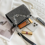 Rhinestone Diamond Chain Crossbdoy Bag Female Portable Small Handbag