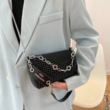 Rhinestone Diamond Chain Crossbdoy Bag Female Portable Small Handbag