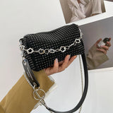 Rhinestone Diamond Chain Crossbdoy Bag Female Portable Small Handbag