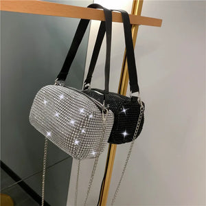 Rhinestone Handbag for Women Diamonds Shoulder Bag Purse Crossbody Bag