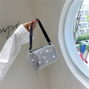 Rhinestone Handbag Women Bag Diamonds Shoulder Purse Ladies Crossbody