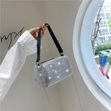 Rhinestone Handbag Women Bag Diamonds Shoulder Purse Ladies Crossbody