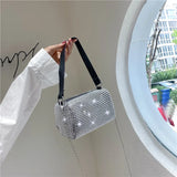 Rhinestone Handbag for Women Bag Diamonds Shoulder Bag Purse