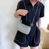 Rhinestone Shoulder Bag Diamonds Ladies Crossbody Purse Shining Diamond Bag