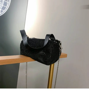 Rhinestone Handbag for Women Diamonds Shoulder Bag Purse Crossbody Bag