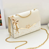 Rhinestone Handbag for Women Crossbody Purse Clutch Bag