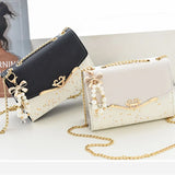Rhinestone Handbag Women Diamonds Shoulder Bag Purse Crossbody Shining Clutch