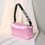 Rhinestone Hobos Bag Crystal Chain Sling Top-handle Handbag
