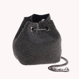 Rhinestone Women Handbags Diamond Bucket Shoulder Bag