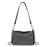 Rhinestone Chain Messenger Bag Women's Handbag