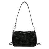 Rhinestone Chain Messenger Bag Women's Handbag