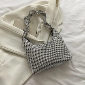 Rhinestones Evening Clutch Bag Diamonds Dinner Wedding Purse for Women