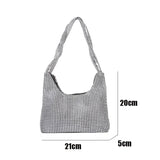 Rhinestones Evening Clutch Bag Diamonds Dinner Wedding Purse for Women