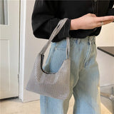 Rhinestones Evening Clutch Bag Diamonds Dinner Wedding Purse for Women