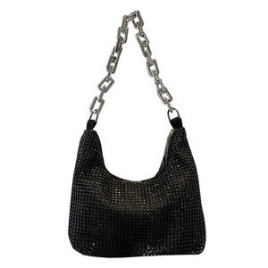 Rhinestones Evening Clutch Bag Beaded Diamonds Dinner Party Wedding Purses Women