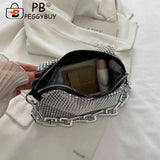 Rhinestones Evening Clutch Bag Beaded Diamonds Dinner Party Wedding Purses Women