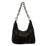 Rhinestones Evening Clutch Bag Beaded Diamonds Dinner Party Wedding Purses Women