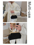 Silver Rhinestones Evening Clutch Crystal Dinner Party Wedding Purses Handbag