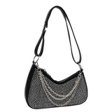 Small Rhinestone Crossbody Sling Bag for Women