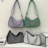 Small Rhinestone Crossbody Sling Bag for Women