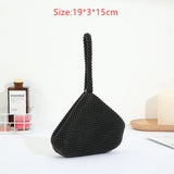 Metal Evening Clutch Bag Lady Diamond Handbag Wedding Bag