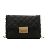 Embroidered Crossbody Bag Small Inclined Span Ladies Bag