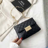 Embroidered Crossbody Bag Small Inclined Span Ladies Bag