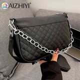 Embroidered Chain Shoulder Bag with Small Purse