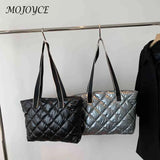 Large Capacity Rhombic Underarm Bag for Women