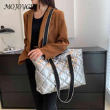 Large Capacity Rhombic Underarm Bag for Women