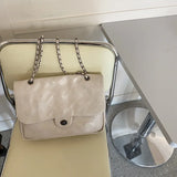Women's Rhombus Chain Bag Large-capacity Shoulder Handbag