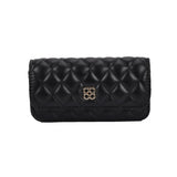 Retro Rhombus Pearl Chain Bag Small Square Bag
