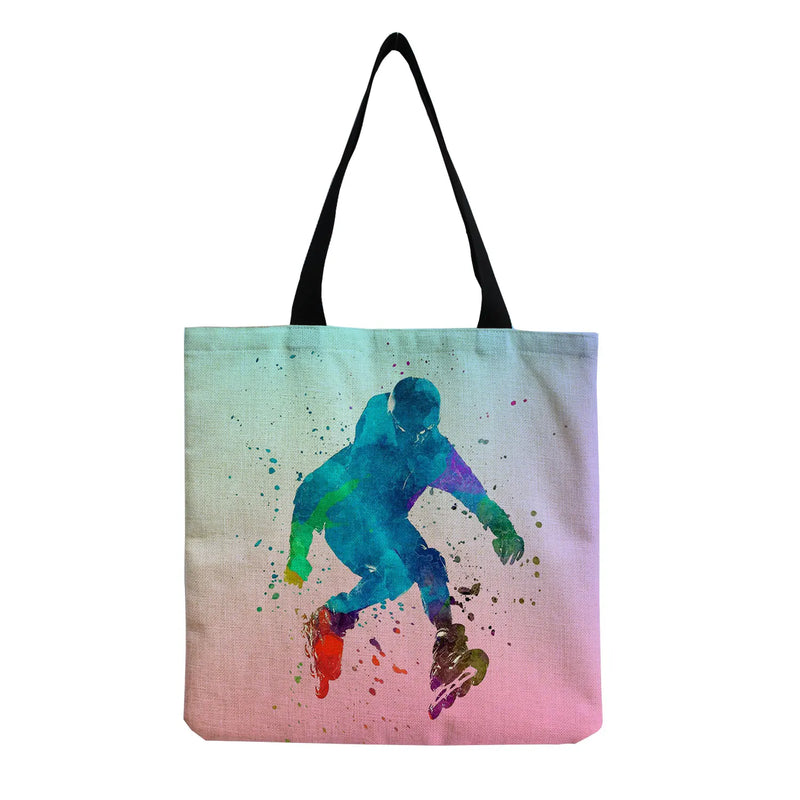 Customizable Rhythmic Gymnastics Shoulder Bag Large Capacity